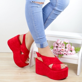 Sandalias SH14404 - Rojo