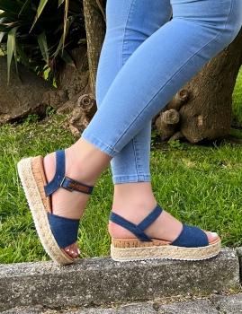 Sandalias Cassia Azul